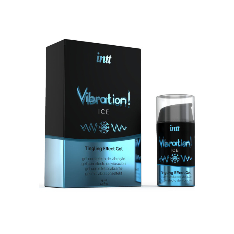 Intt - Potente Estimulante Íntimo Gel Vibrador Efecto Frío 15Ml |