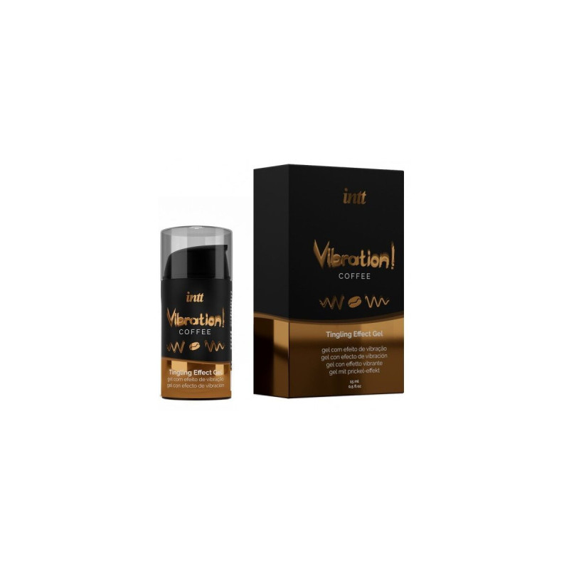 INTT MASSAGE & ORAL SEX - GEL DE MASSAGE SAVEUR CAFÉ EFFET CHAUD - Av…