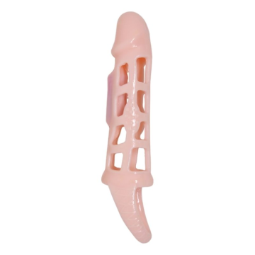 PRETTY LOVE - HARRISON FUNDA EXTENSORA PENE CON VIBRACIÓN Y STRAP 13.5 CM