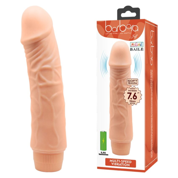 BAILE - BARBARA VIBRADOR REALÍSTICO 20 CM