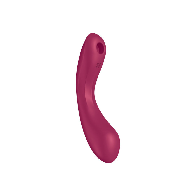 Satisfyer - Curve Trinity 1 Air Pulse Vibration Rojo | Vybes.it