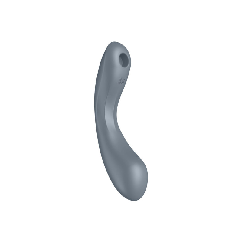 SATISFYER - CURVE TRINITY 1 AIR PULSE VIBRATION GRIS - SATISFYER AIR…