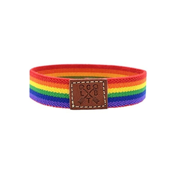 PRIDE - PULSERA CHICO GOMA LUJO ORGULLO
