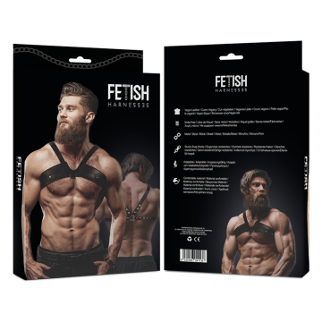 FETISH SUBMISSIVE ATTITUDE - ARNÉS ECOPIEL BRIGADE PECHO HOMBRE