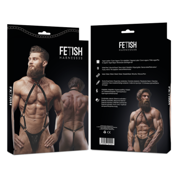 FETISH SUBMISSIVE ATTITUDE - ARNÉS ECOPIEL JOCK STRAP HOMBRE