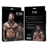 FETISH SUBMISSIVE ATTITUDE - ARNÉS ECOPIEL PECHO CRUZADO HOMBRE