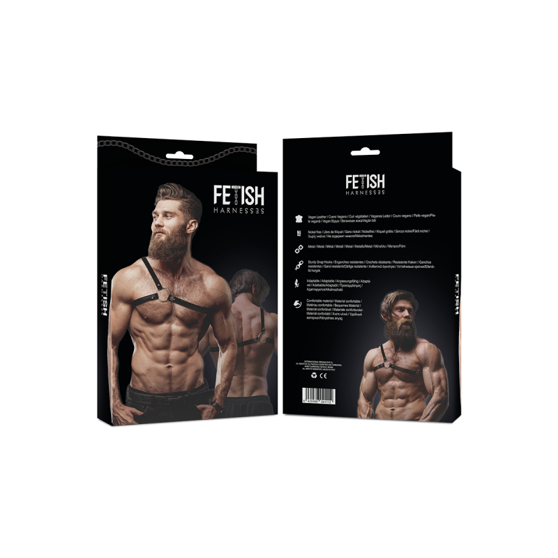 Fetish Submissive - Attitude Arnés Ecopiel Hombro Cruzado Hombre |