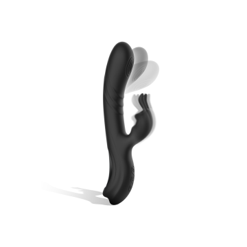 Black&Silver - Jamie Vibrador Rabbit Efecto Wave | Vybes.it