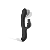 Black&Silver - Jamie Vibrador Rabbit Efecto Wave | Vybes.it
