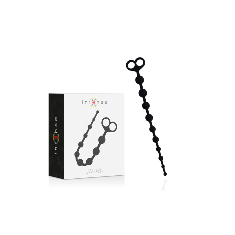 Intense - Jaiden Anal Beads Negro | Vybes.it
