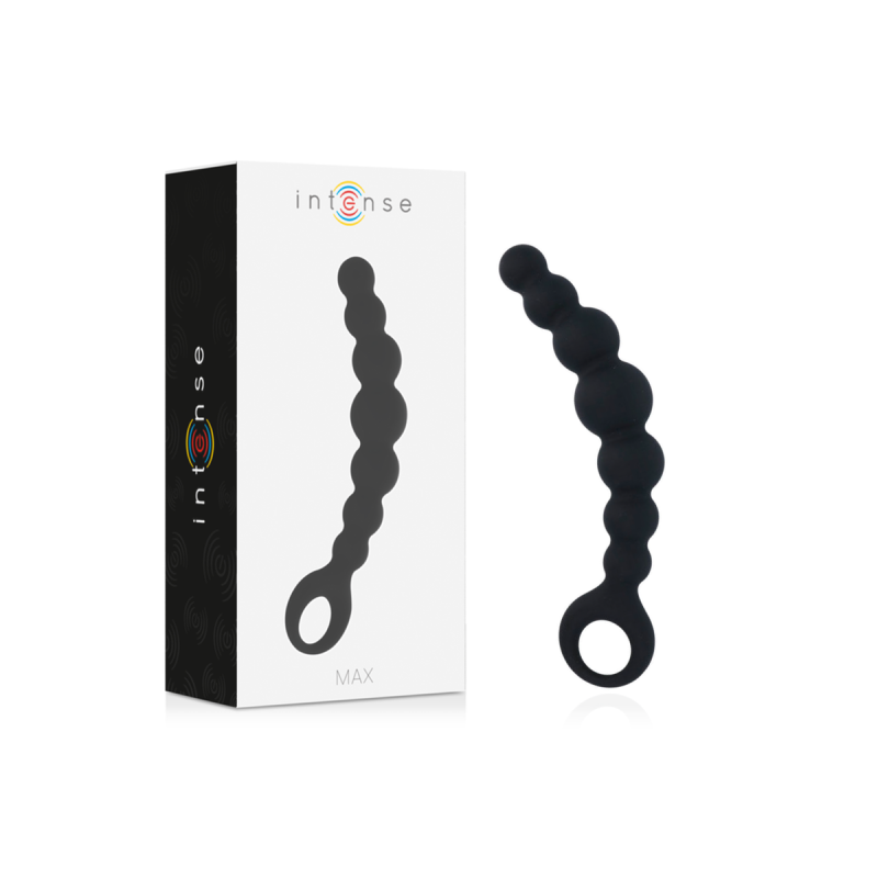 INTENSE - ANAL BEADS MAX BLACK - INTENSE ANAL TOYS | Vybes.it