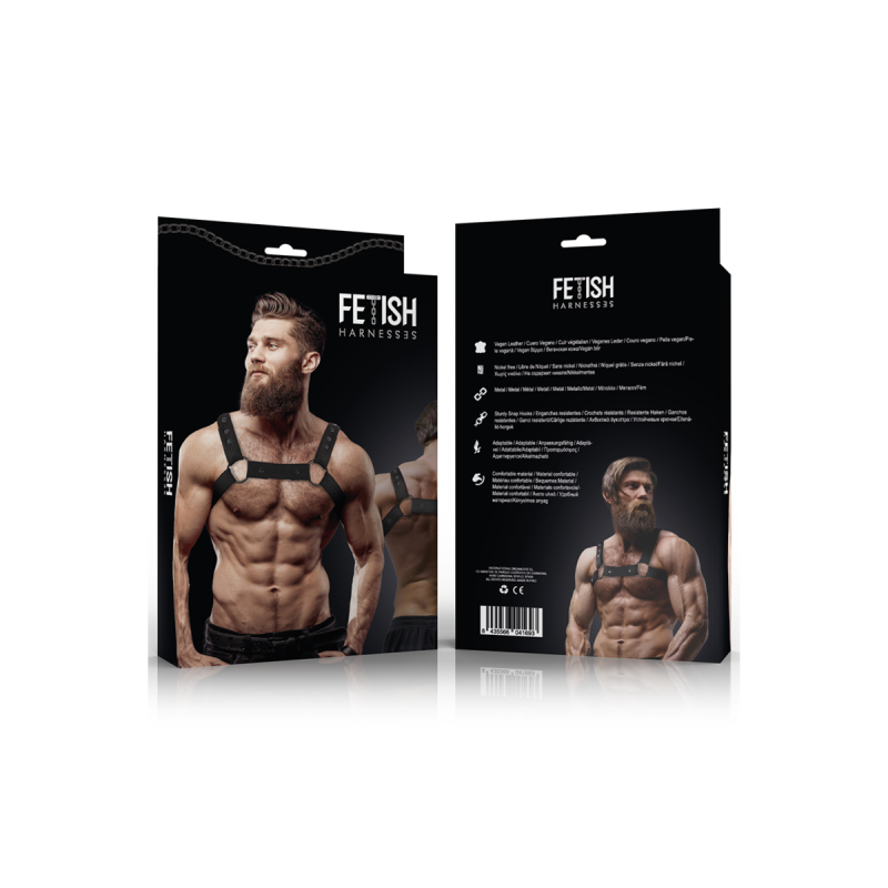 Fetish Submissive Attitude - Harnais De Sport Réglable En Néoprène