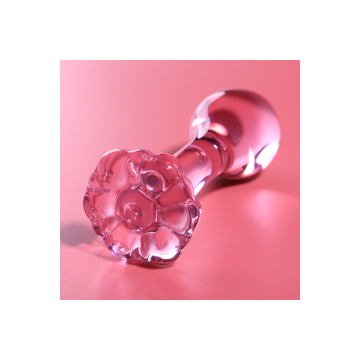 Nebula Series By Ibiza - Plug Anal Modèle 2 Verre Borosilicate Rose