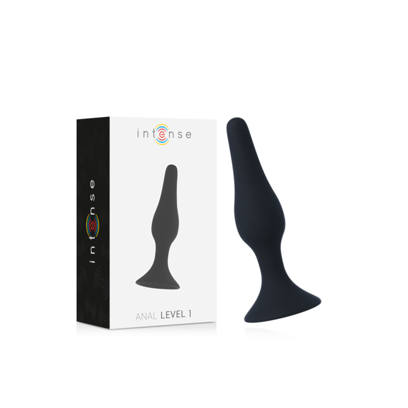 INTENSE - ANAL NIVEAU 1 10,5CM NOIR - INTENSE ANAL TOYS - Bouchons an…