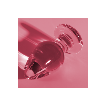Nebula Series By Ibiza - Modelo 3 Plug Cristal Rosa 11 Cm - O - 5