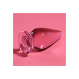 Nebula Series By Ibiza - Plug Anal Modèle 4 Verre Borosilicate Rose