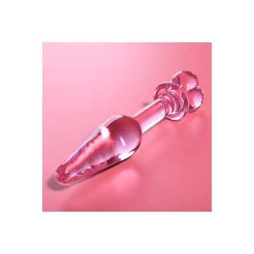Nebula Series By Ibiza - Plug Anal Modèle 7 Verre Borosilicate Rose