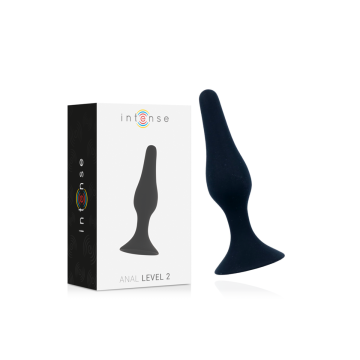 INTENSE - NAL NIVEAU 2 11,5CM NOIR - INTENSE ANAL TOYS - Bouchons ana…