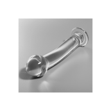 Nebula Series By Ibiza - Modelo 11 Dildo Cristal Transparente 16 Cm