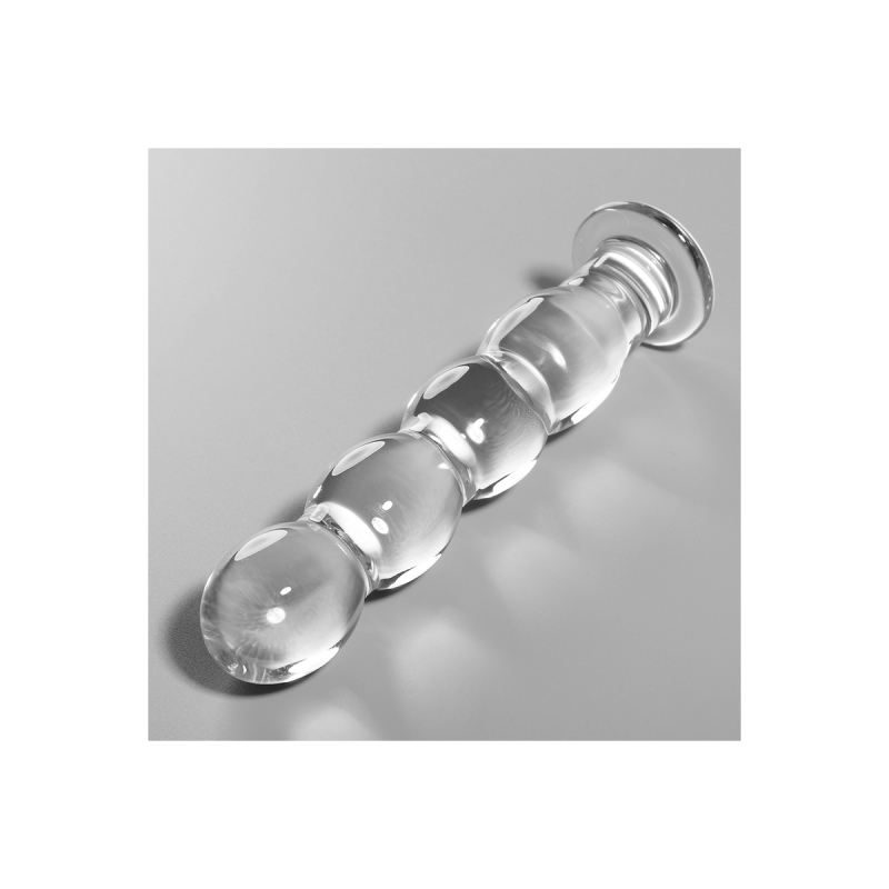 Nebula Series By Ibiza - Modell 10 Dildo Borosilikatglas Klar 16.5