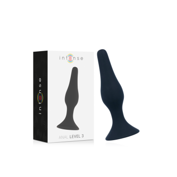 Intense - Anal Level 3 12.5Cm Negro | Vybes.it