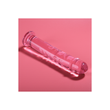 Nebula Series By Ibiza - Modelo 16 Dildo Cristal Rosa 18.5 Cm - O