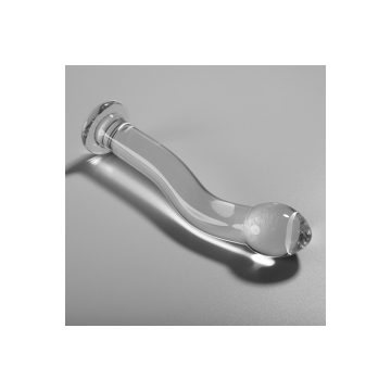 Nebula Series By Ibiza - Model 18 Dildo Borosilicate Glass Clear