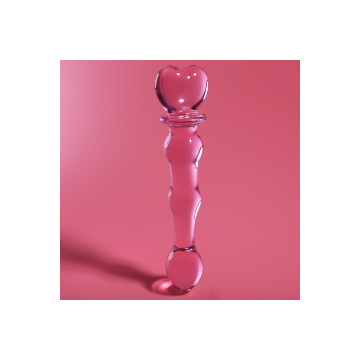 Nebula Series By Ibiza - Model 21 Dildo Borosilicate Glass Pink