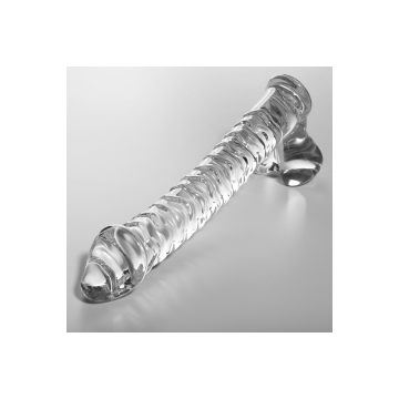Nebula Series By Ibiza - Model 23 Dildo Borosilicate Glass Clear