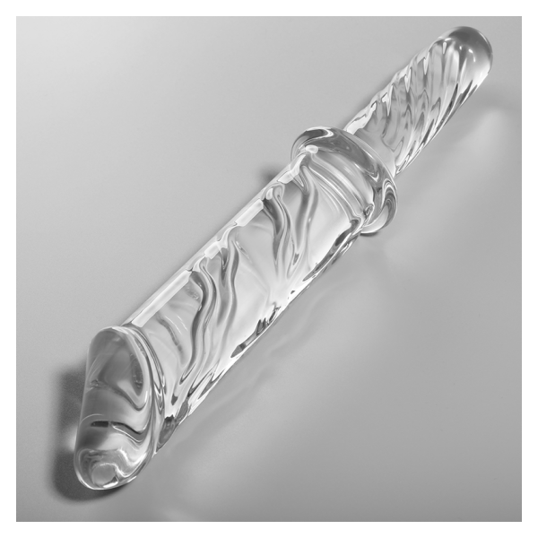 NEBULA SERIES BY IBIZA - MODELO 24 DILDO CRISTAL TRANSPARENTE 28.5 CM -O- 5 CM