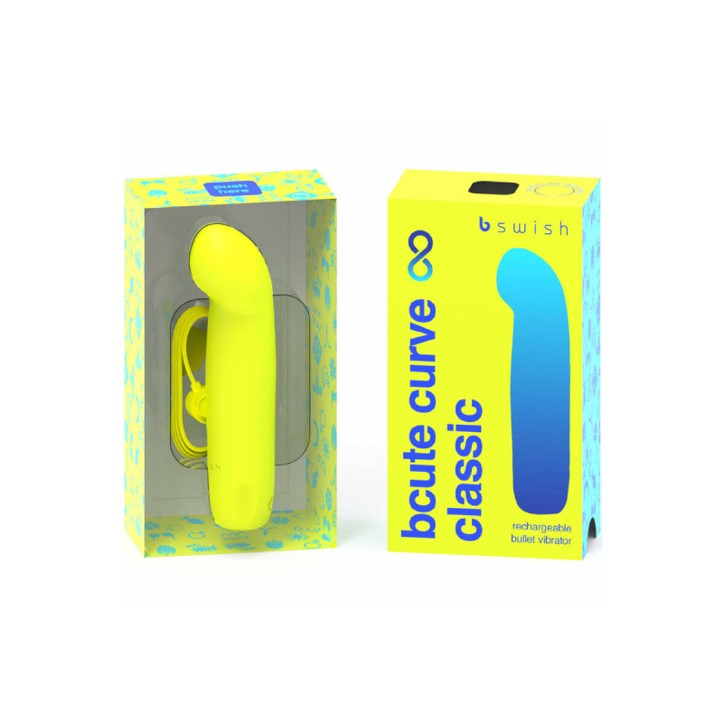 B Swish - Bcute Curve Infinite Classic Vibrador Recargable Silicona