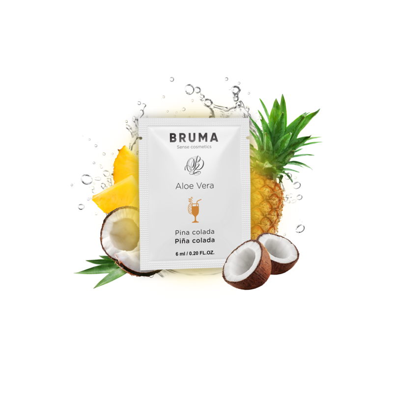 BRUMA - ALOE VERA GLEITGEL PINA COLADA GESCHMACK 6 ML - Einzelne Dosis