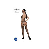 Passion - Eco Collection Bodystocking Eco Bs006 Negro | Vybes.it