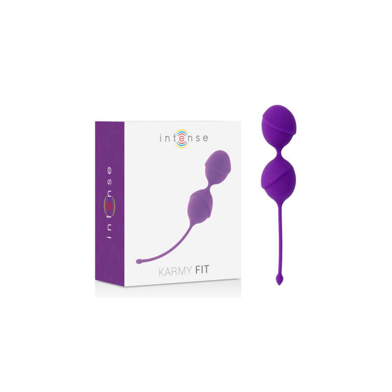 INTENSE - KARMY FIT KEGEL SILICONE LILLA - INTENSE HEALTH KEGEL - Sfe…