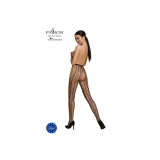 Passion - Eco Collection Bodystocking Eco S007 Negro | Vybes.it