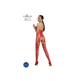 Passion - Eco Collection Bodystocking Eco Bs013 Rojo | Vybes.it