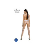 Passion - Eco Collection Bodystocking Eco S006 Blanco | Vybes.it