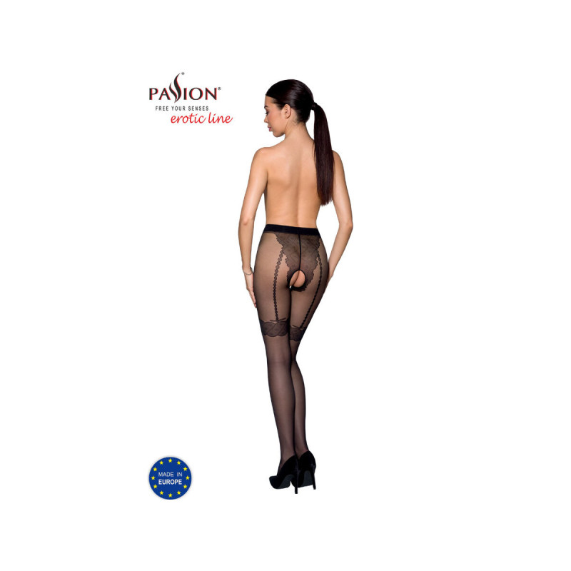 Passion - Tiopen 016 Medias Negro 3/4 20 Den | Vybes.it