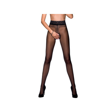 Passion - Tiopen 001 Medias Negro 3/4 20 Den | Vybes.it