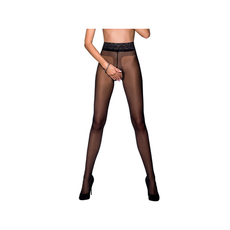 Passion - Tiopen 001 Medias Negro 3/4 20 Den | Vybes.it
