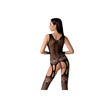 PASSION - BS099 SCHWARZER BODYSTOCKING, EINE GRÖSSE - PASSION WOMAN B…