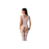 PASSION - BS099 BODYSTOCKING BIANCO TAGLIA UNICA - PASSION WOMAN BODY…