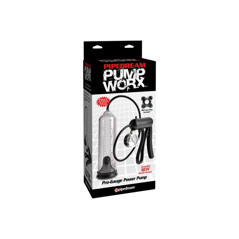 Pump Worx - Bomba De Potencia Pro - Gauge Transparente | Vybes.it