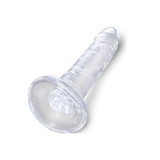 King Cock - Clear Realistischer Penis 15.5 Cm Transparent | Vybes.it