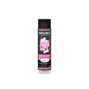 BRUMA - PREMIUM-MASSAGEÖL MIT WÄRMEEFFEKT, GUM-GESCHMACK 3 IN 1 - 100…