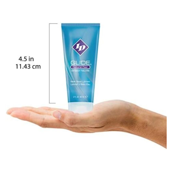 ID GLIDE - LUBRICANTE BASE AGUA ULTRA LONG LASTING TRAVEL TUBE 60 ML