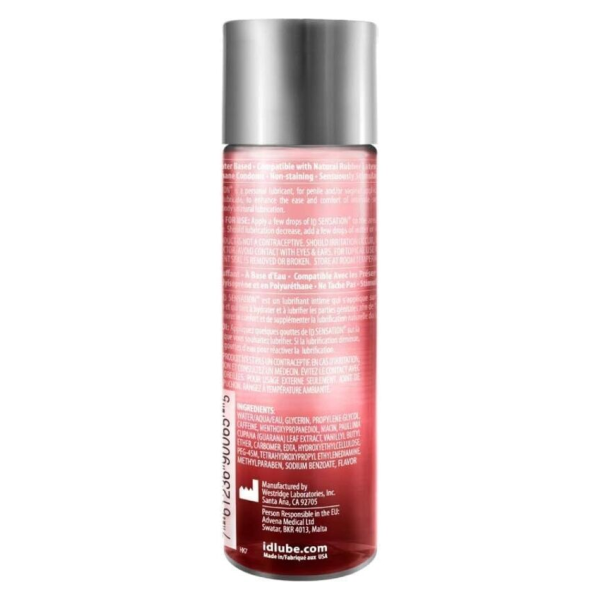 ID SENSATION - LUBRICANTE BASE AGUA EFECTO CALOR 250 ML