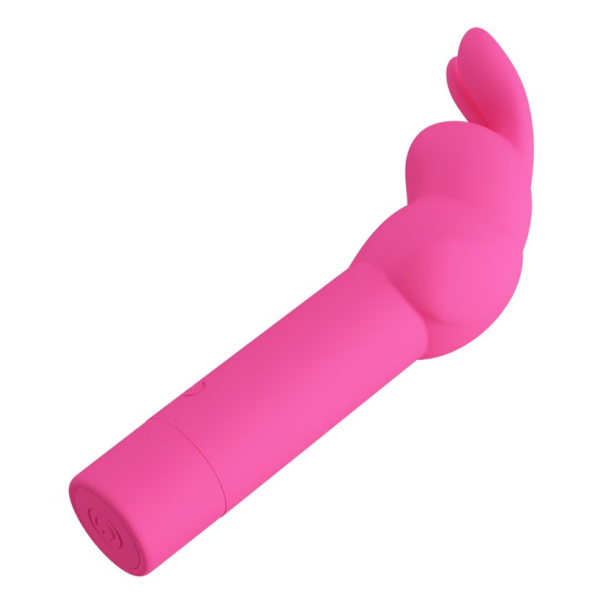 PRETTY LOVE - GERARDO VIBRADOR DE SILICONA CONEJO FUSCHIA