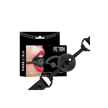 Fetish Submissive Bondage - Mordaza De Bola De Silicona