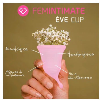 FEMINTIMATE - EVE NEW COPA MENSTRUAL SILICONA - TALLA M